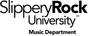 slippery rock music dept logo