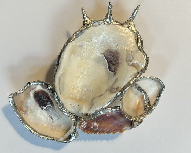 seashells are soldered together