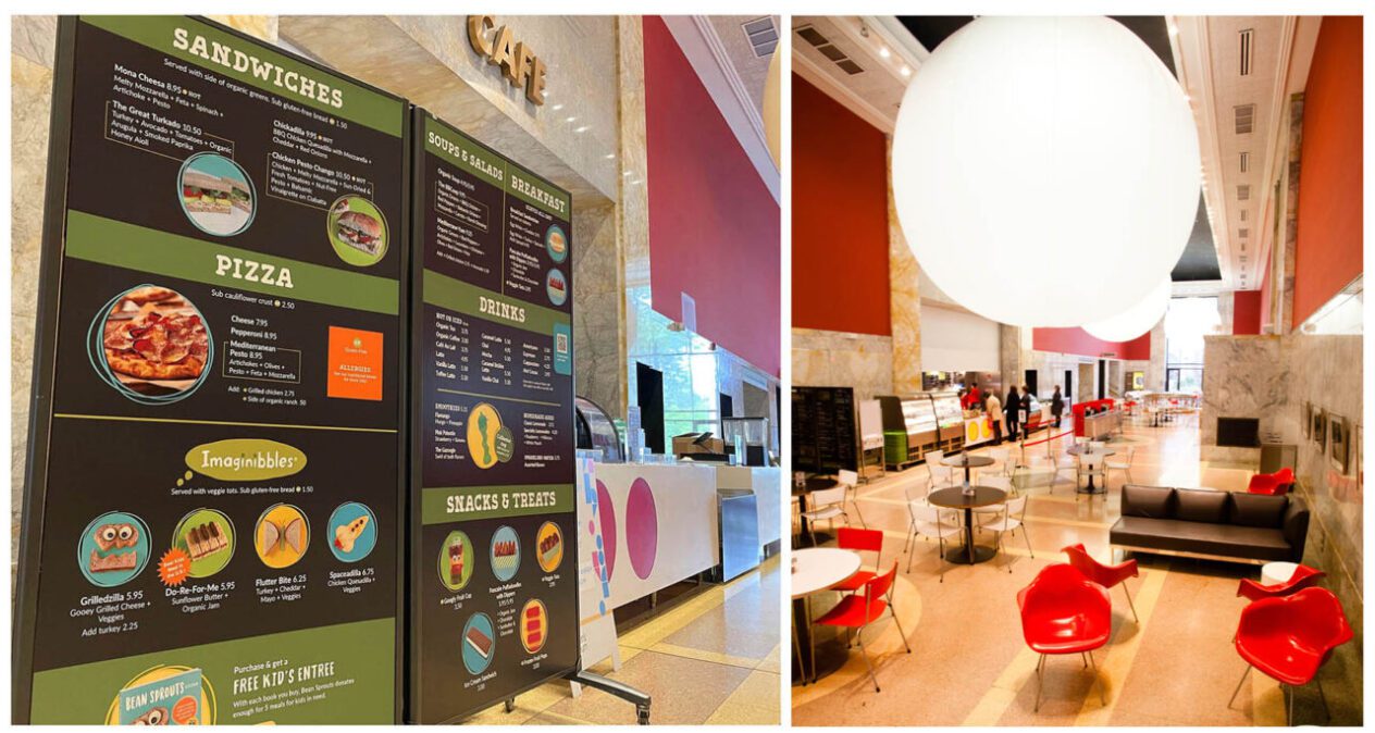 the café Children's Museum of Pittsburgh